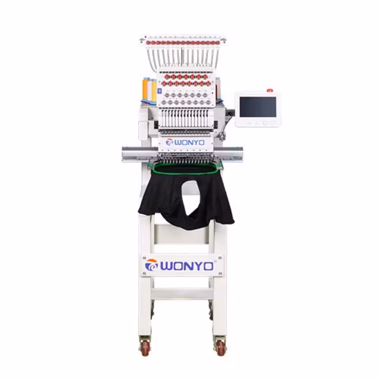 Direkt ab Werk computergesteuerte Einkopf-Stickmaschine mit 200 x 360 mm