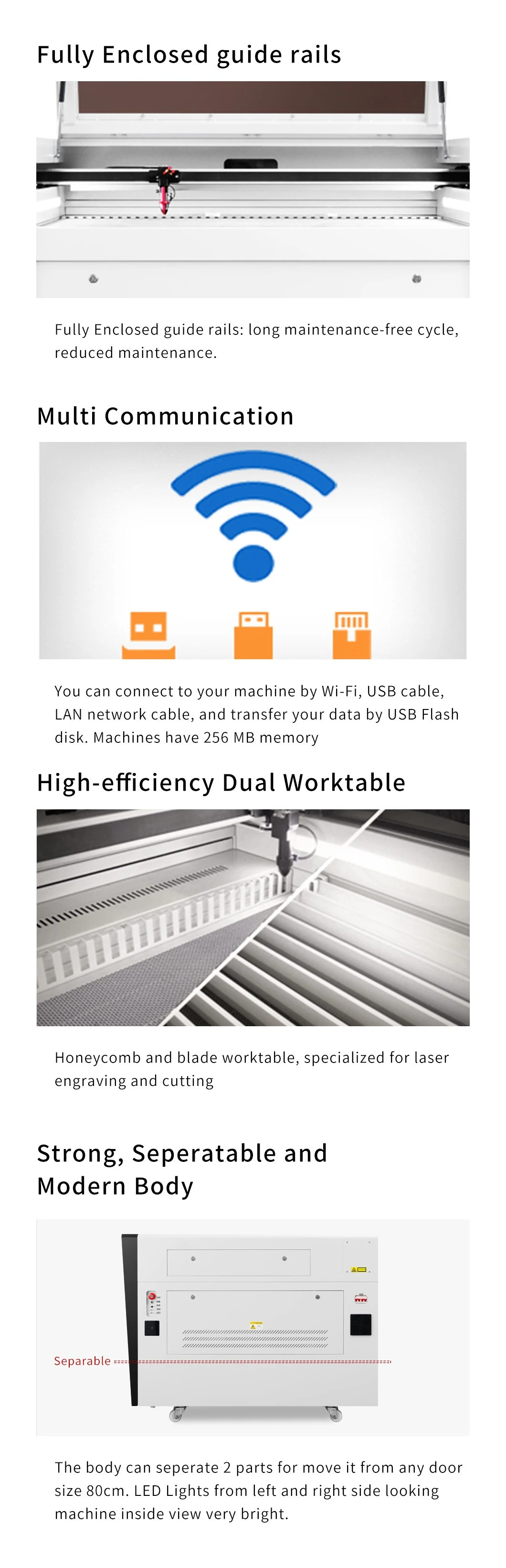 Nova14 55" X 35" Laser Etcher for Glass with Ruida Control System and Lightburn Software, Compatible with Windows, Mac Osx, Linux