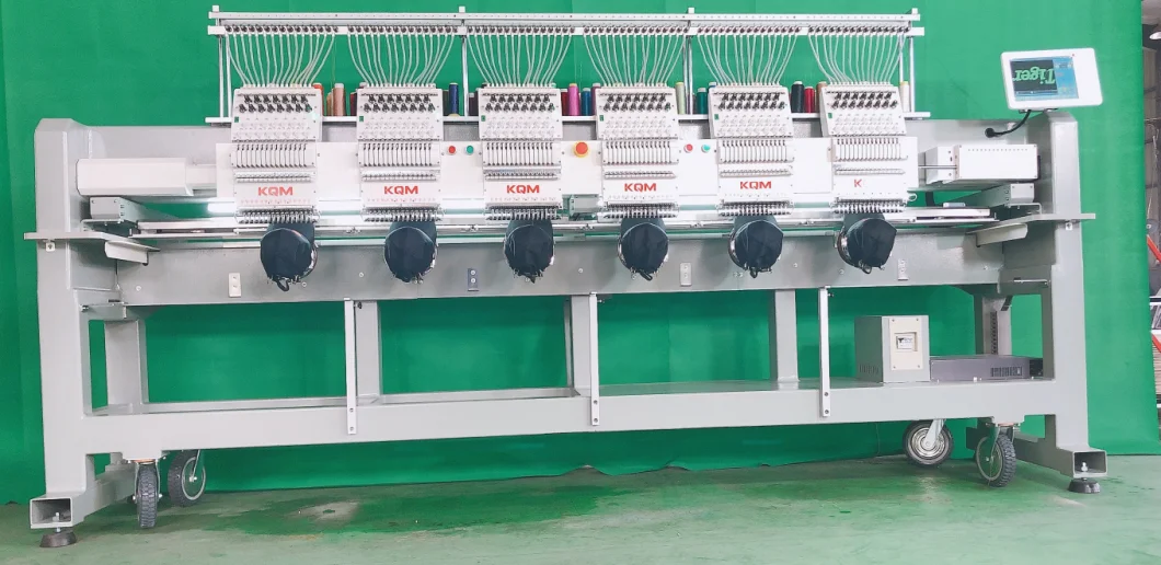 High Speed 1200rpm Six Heads Computerized Embroidery 2/4/6 Head Embroidery Machine China Best Factory Price Brother Sewing Machine