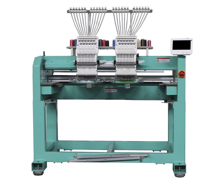 New 8 Head 12 15 Needle Clothing Portable Sequence Clothes Multihead Embroidery Machine Dahao Cloth Embroidery Machine